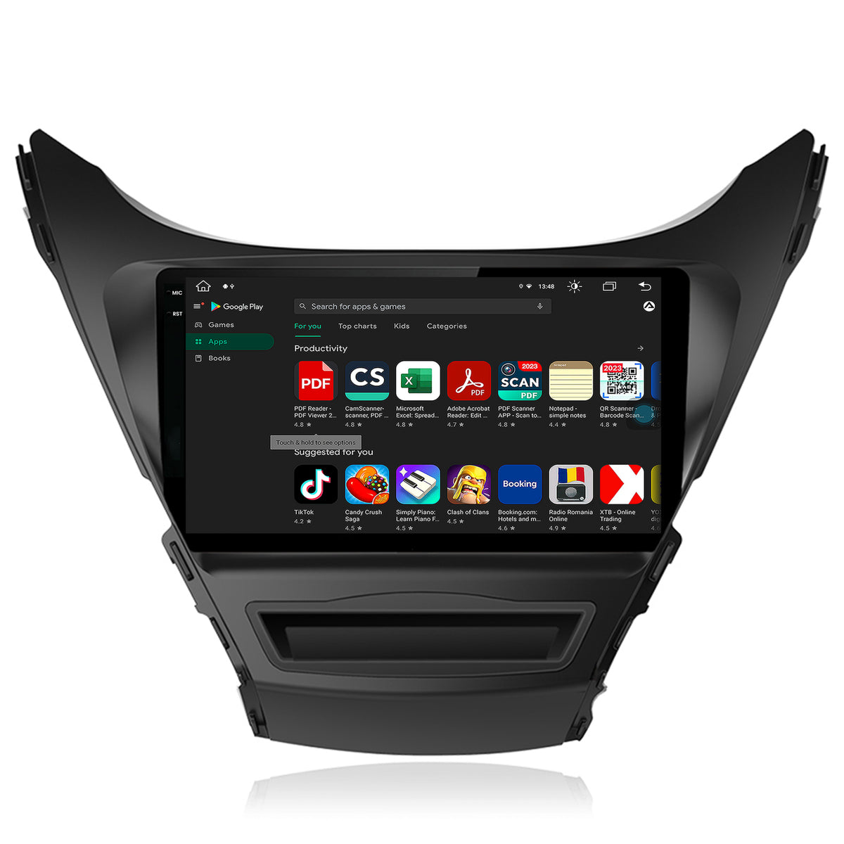 Navigatie Hyundai Elantra (2012-2014), Android, X-Octacore / 8GB RAM + 256GB ROM, 9Inch - AD-BGX9008+AD-BGRKIT177