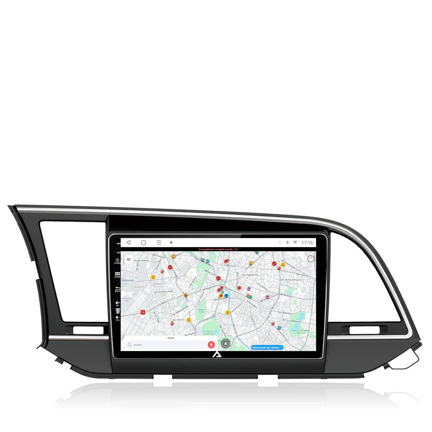Navigatie Hyundai Elantra (2015-2018), Android, P-Octacore / 2GB RAM + 32GB ROM, 9Inch - AD-BGP9002+AD-BGRKIT180