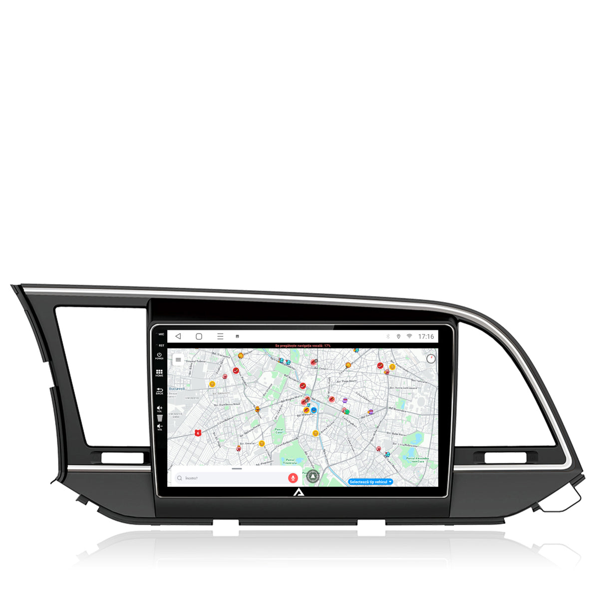 Navigatie Hyundai Elantra (2015-2018), Android, A-Octacore / 4GB RAM + 64GB ROM, 9 Inch - AD-BGA9004+AD-BGRKIT180