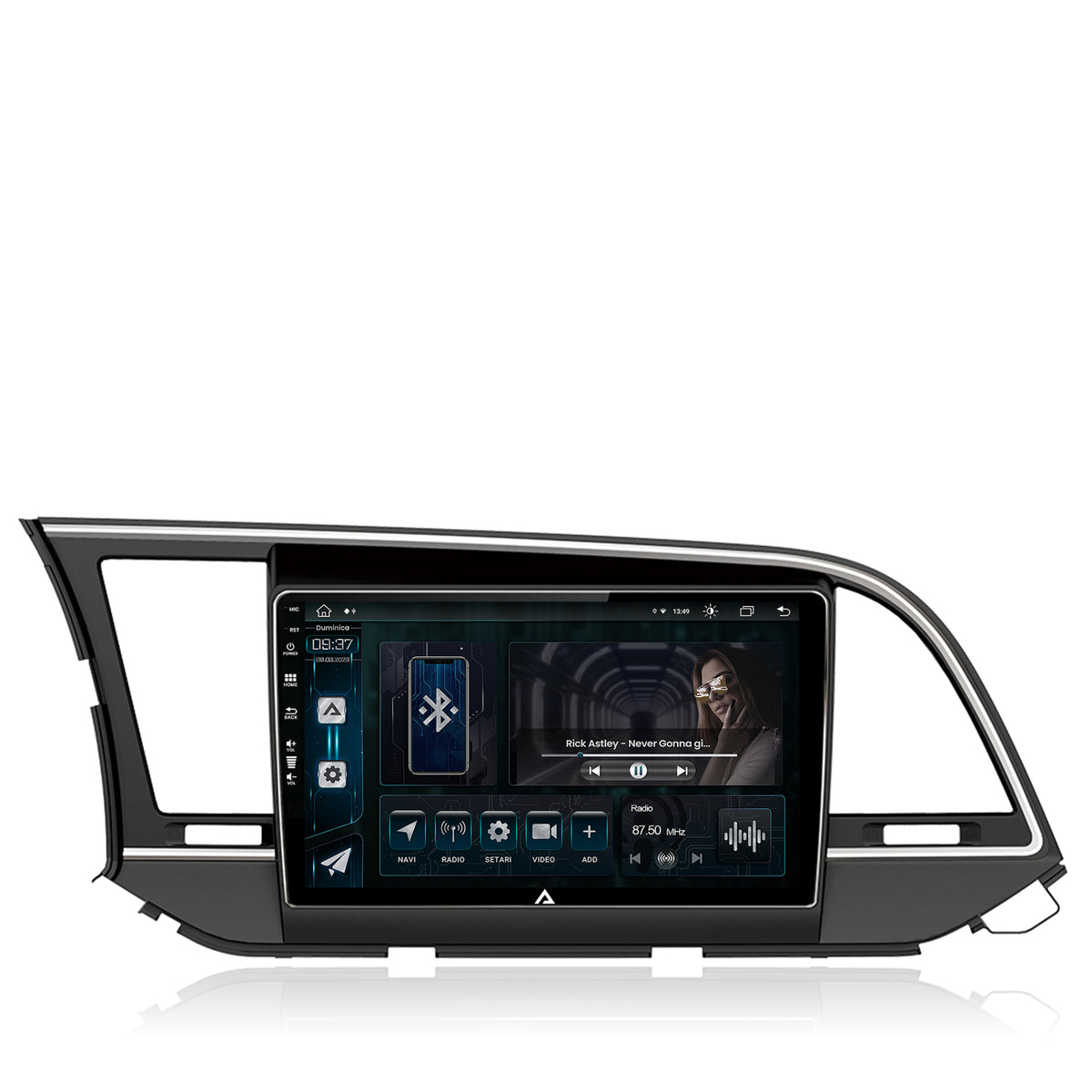 Navigatie Hyundai Elantra (2015-2018), Android, Z-Octacore / 8GB RAM + 256GB ROM, 9 Inch - AD-BGZ9008+AD-BGRKIT180