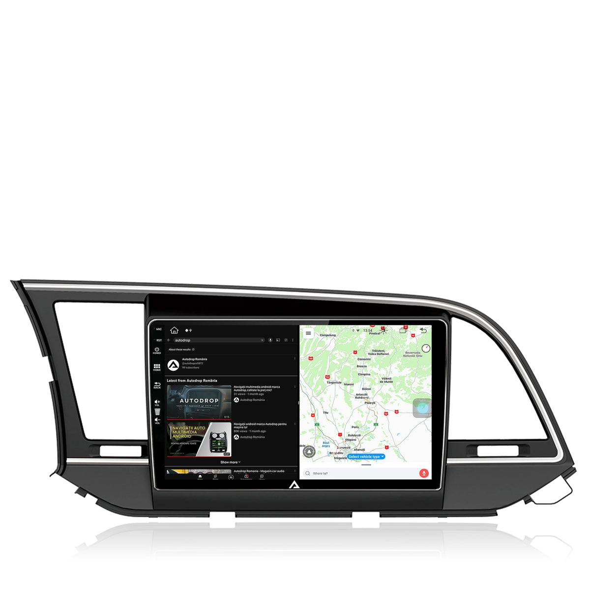 Navigatie Hyundai Elantra (2015-2018), Android, Z-Octacore / 8GB RAM + 256GB ROM, 9 Inch - AD-BGZ9008+AD-BGRKIT180