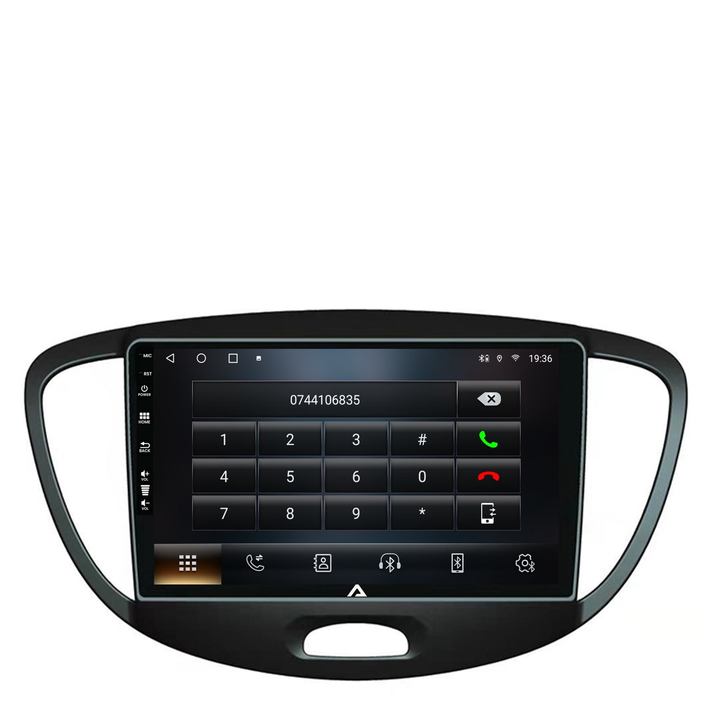 Navigatie Hyundai I10 (2007-2013), Android, A-Octacore / 4GB RAM + 64GB ROM, 9 Inch - AD-BGA9004+AD-BGRKIT198