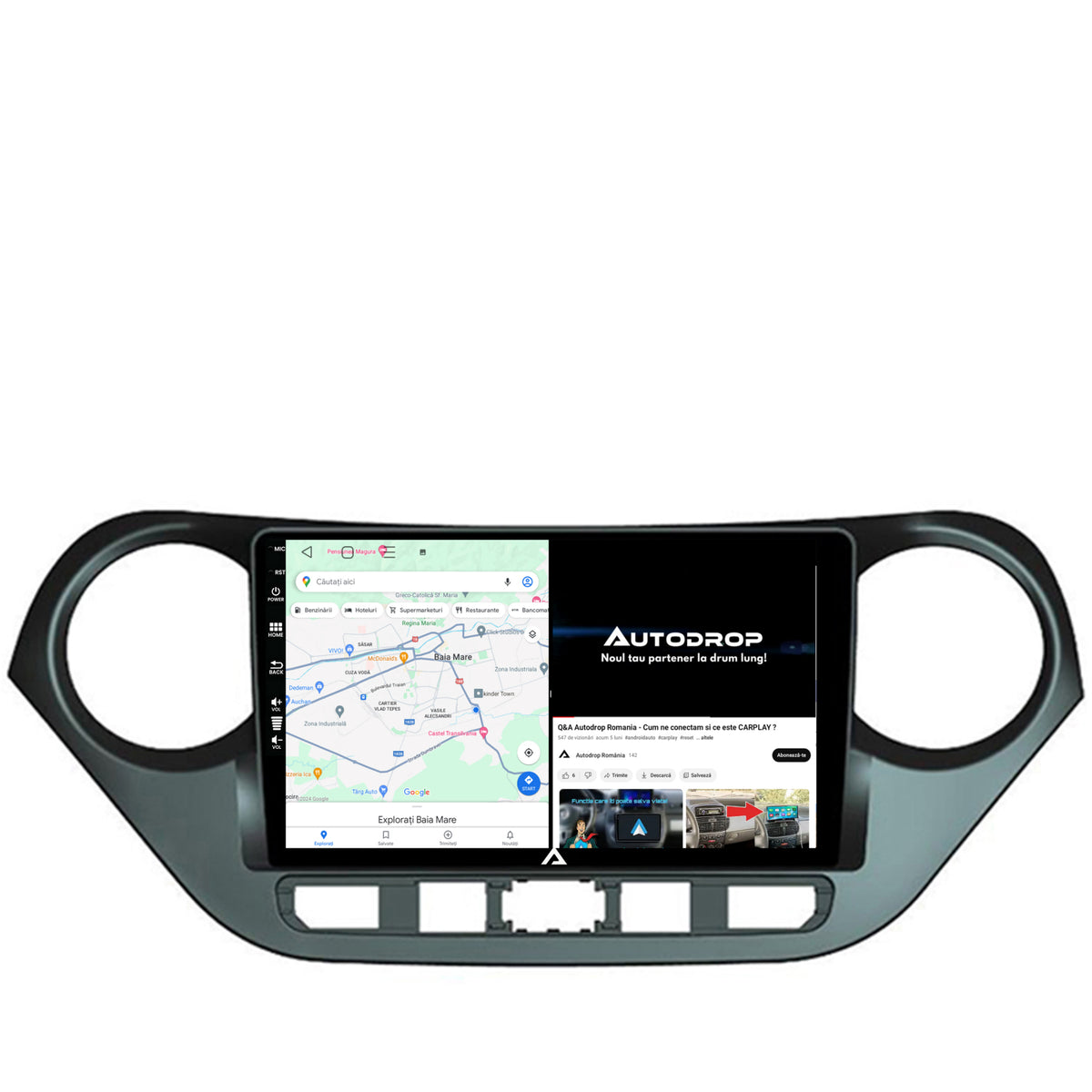 Navigatie Hyundai I10 (2013-2017), Android, E-Octacore / 2GB RAM + 32GB ROM, 9 Inch - AD-BGE9002+AD-BGRKIT196