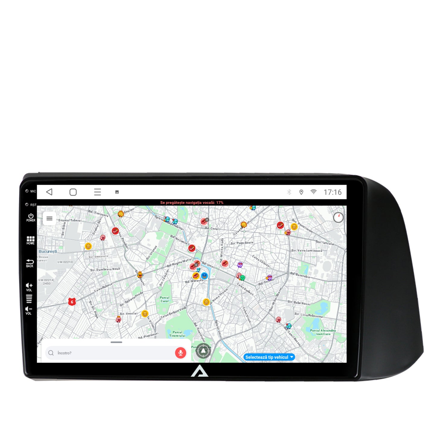 Navigatie Hyundai I10 (2020+), Android, E-Octacore / 2GB RAM + 32GB ROM, 9 Inch - AD-BGE9002+AD-BGRKIT221