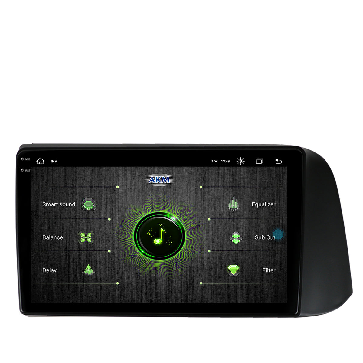 Navigatie Hyundai I10 (2020+), Android, X-Octacore / 8GB RAM + 256GB ROM, 9.5 Inch - AD-BGX9008+AD-BGRKIT221