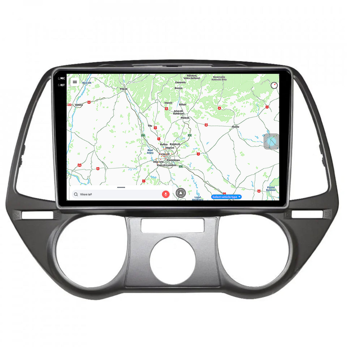 Navigatie Hyundai I20 (2008-2012), Android, V-Octacore / 4GB RAM + 64GB ROM, 9.5 Inch - AD-BGV9004+AD-BGRKIT219