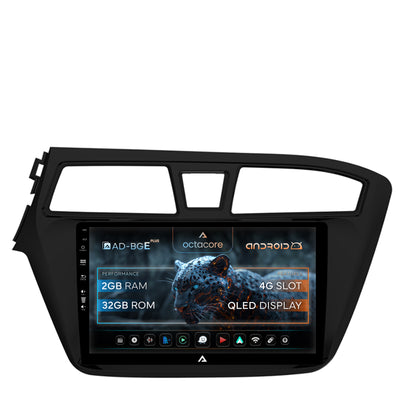 Navigatie Hyundai I20 (2014-2018), Android, E-Octacore / 2GB RAM + 32GB ROM, 9 Inch - AD-BGE9002+AD-BGRKIT194