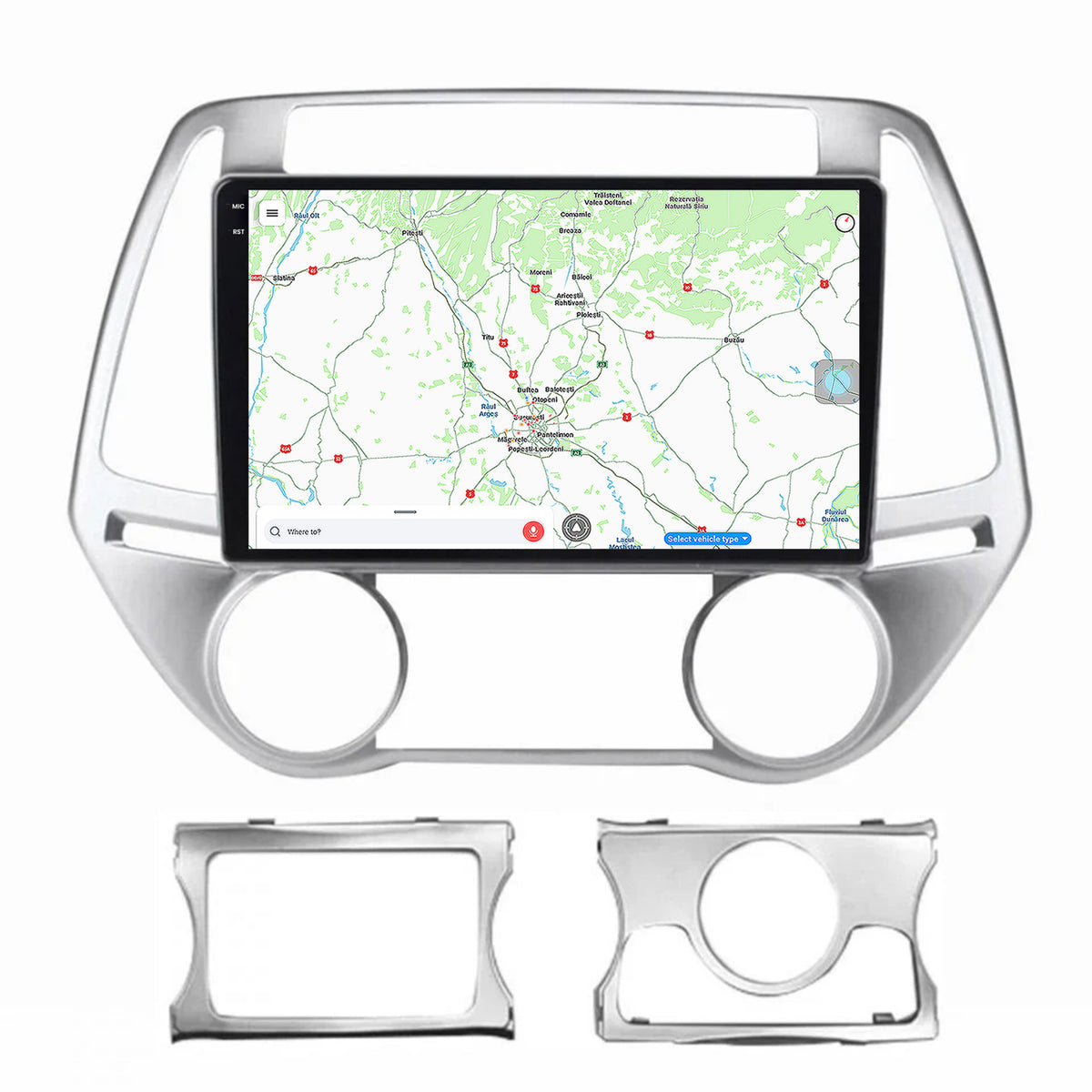 Navigatie Hyundai I20 (2012-2014), Android, X-Octacore / 8GB RAM + 256GB ROM, 9.5 Inch - AD-BGX9008+AD-BGRKIT218
