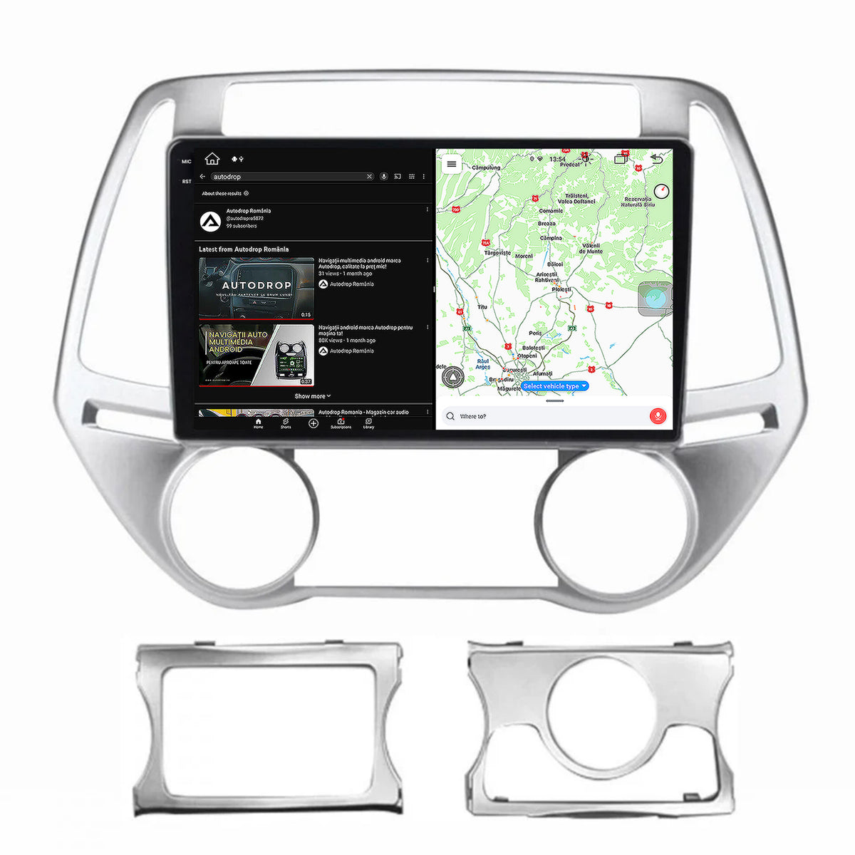 Navigatie Hyundai I20 (2012-2014), Android, X-Octacore / 8GB RAM + 256GB ROM, 9.5 Inch - AD-BGX9008+AD-BGRKIT218