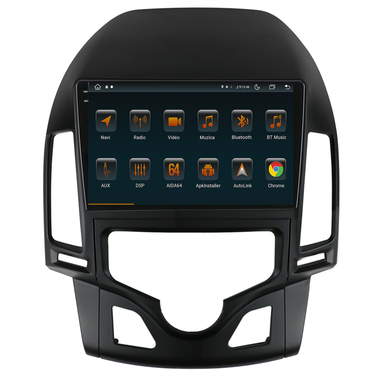 Navigatie Hyundai I30 (2007-2012), Clima Automata, Android, V-Octacore / 4GB RAM + 64GB ROM, 9.5 Inch - AD-BGV9004+AD-BGRKIT216