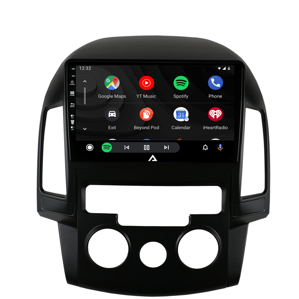 Navigatie Hyundai I30 (2007-2012), Clima Manuala, Android, A-Octacore / 4GB RAM + 64GB ROM, 9 Inch - AD-BGA9004+AD-BGRKIT217