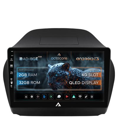 Navigatie Hyundai IX35 (2009-2015), Android, E-Octacore / 2GB RAM + 32GB ROM, 10.1 Inch - AD-BGE10002+AD-BGRKIT189