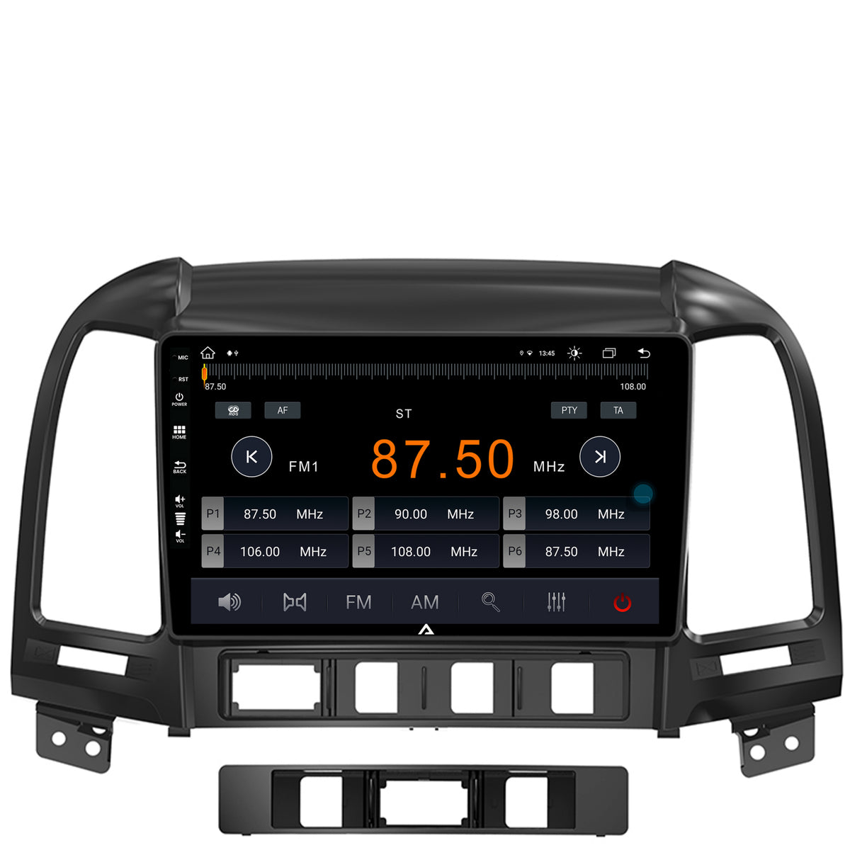 Navigatie Hyundai Santa Fe (2006-2012), Android, Z-Octacore / 8GB RAM + 256GB ROM, 9 Inch - AD-BGZ9008+AD-BGRKIT210