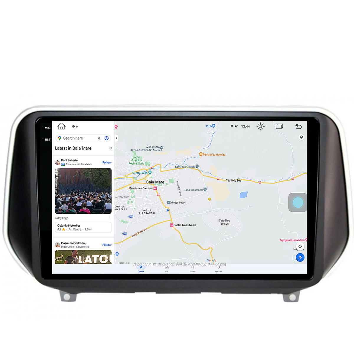 Navigatie Hyundai Santa Fe (2018-Prezent), Android, V-Octacore / 4GB RAM + 64GB ROM, 9.5 Inch - AD-BGV9004+AD-BGRKIT223