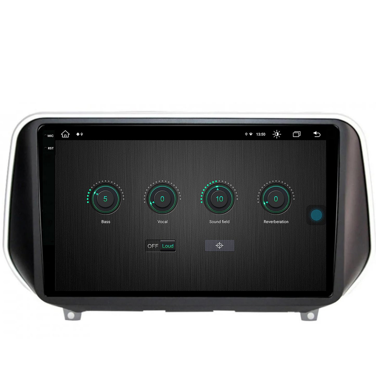 Navigatie Hyundai Santa Fe (2018-Prezent), Android, V-Octacore / 4GB RAM + 64GB ROM, 9.5 Inch - AD-BGV9004+AD-BGRKIT223