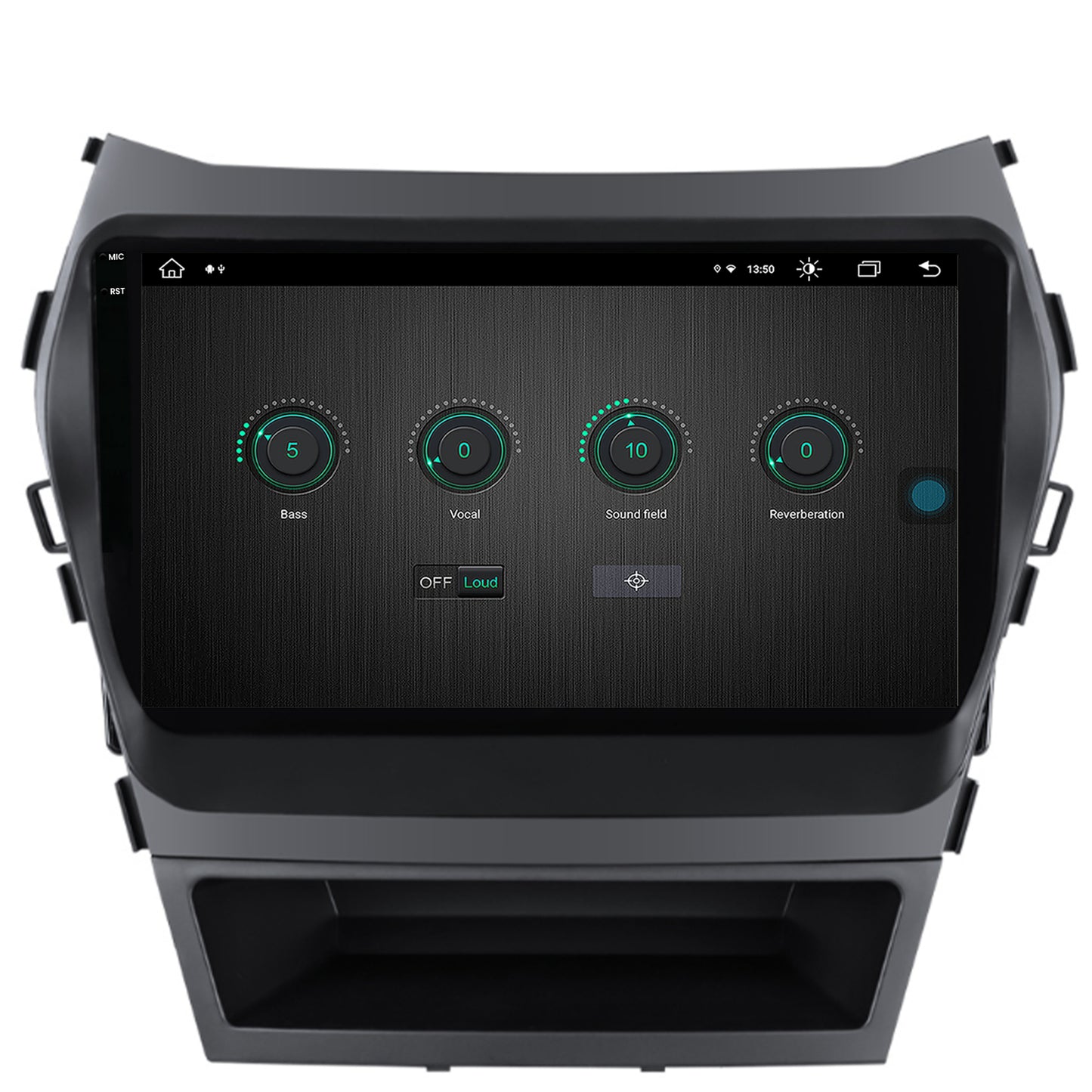 Navigatie Hyundai Santa Fe IX45 (2013-2017), Android, X-Octacore / 8GB RAM + 256GB ROM, 9.5 Inch - AD-BGX9008+AD-BGRKIT182