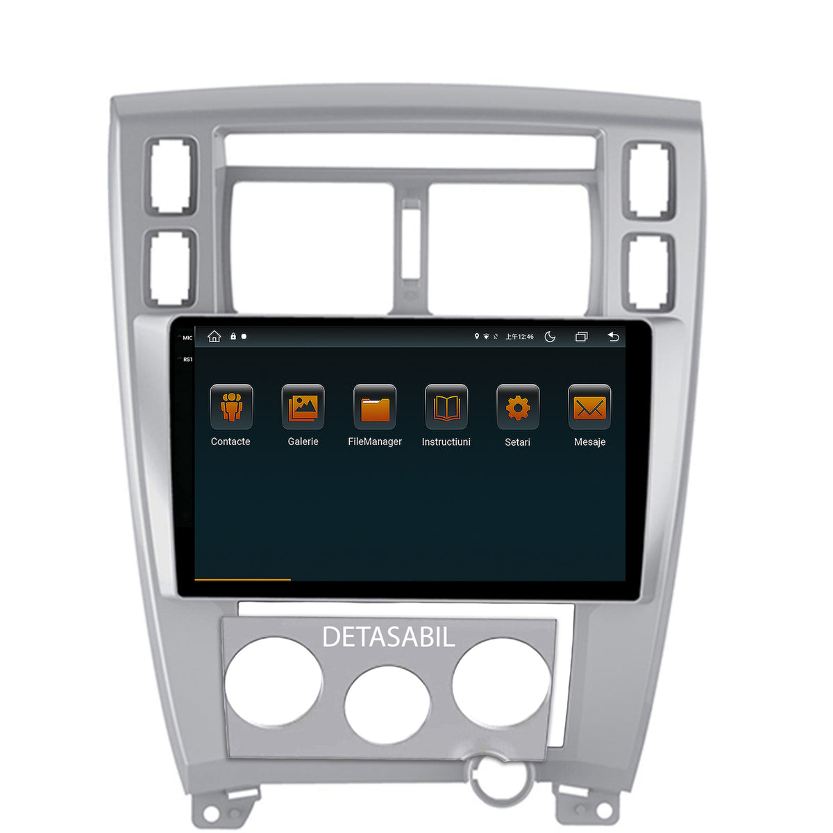 Navigatie Hyundai Tucson (2004-2009), Android, V-Octacore / 4GB RAM + 64GB ROM, 10.36 Inch - AD-BGV10004+AD-BGRKIT200