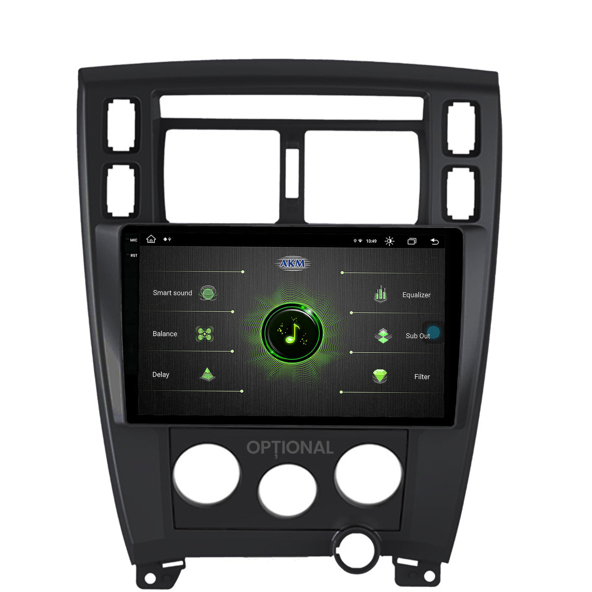Navigatie Hyundai Tucson (2006-2013), Android, V-Octacore / 4GB RAM + 64GB ROM, 10.36 Inch - AD-BGV10004+AD-BGRKIT200B