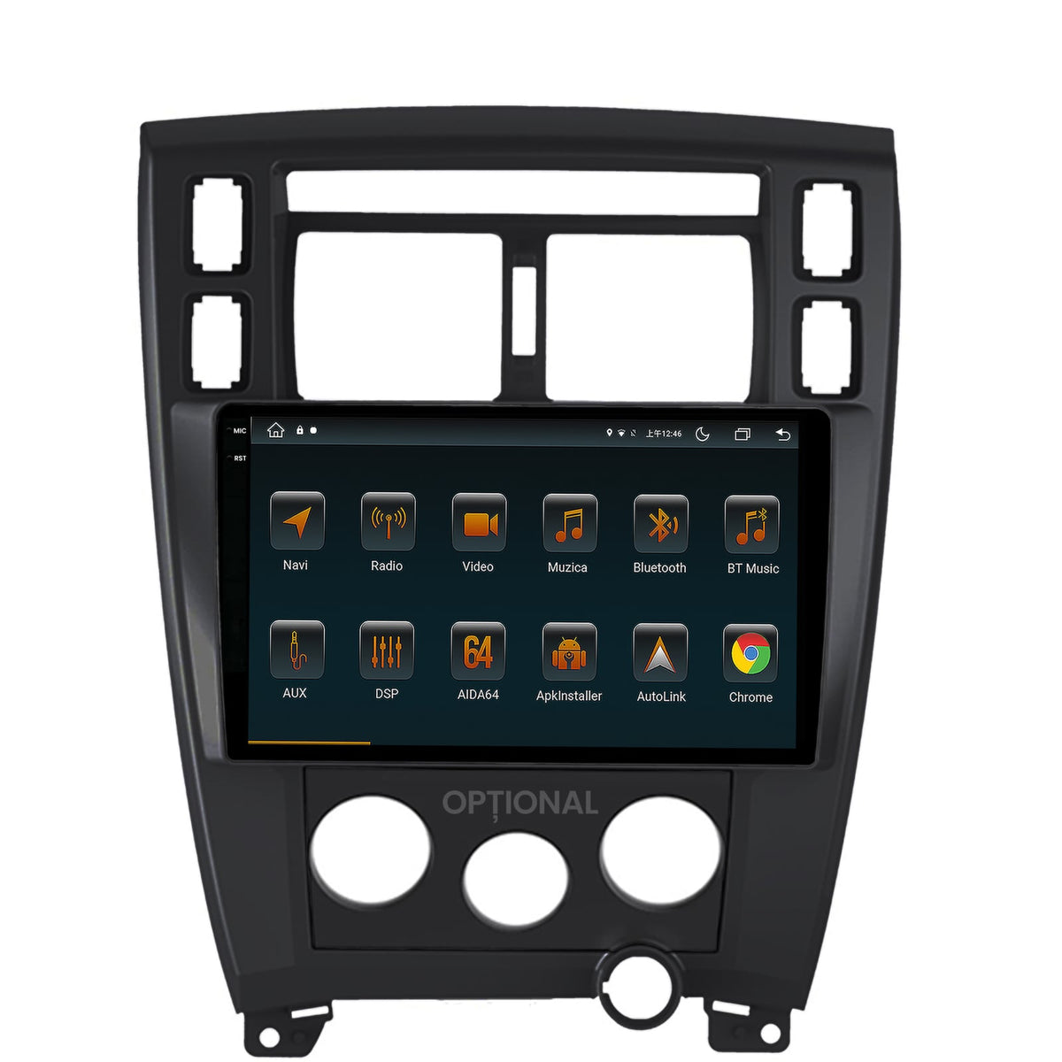 Navigatie Hyundai Tucson (2006-2013), Android, V-Octacore / 4GB RAM + 64GB ROM, 10.36 Inch - AD-BGV10004+AD-BGRKIT200B