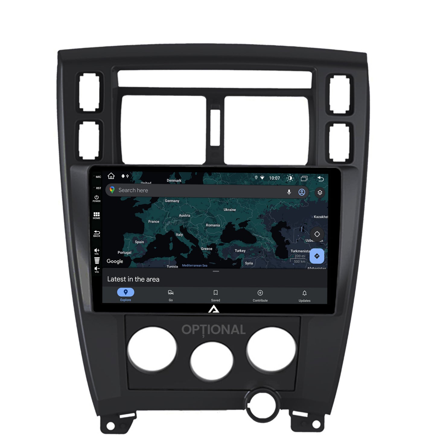 Navigatie Hyundai Tucson (2006-2013), Android, Z-Octacore / 8GB RAM + 256GB ROM, 10.1 Inch - AD-BGZ10008+AD-BGRKIT200B