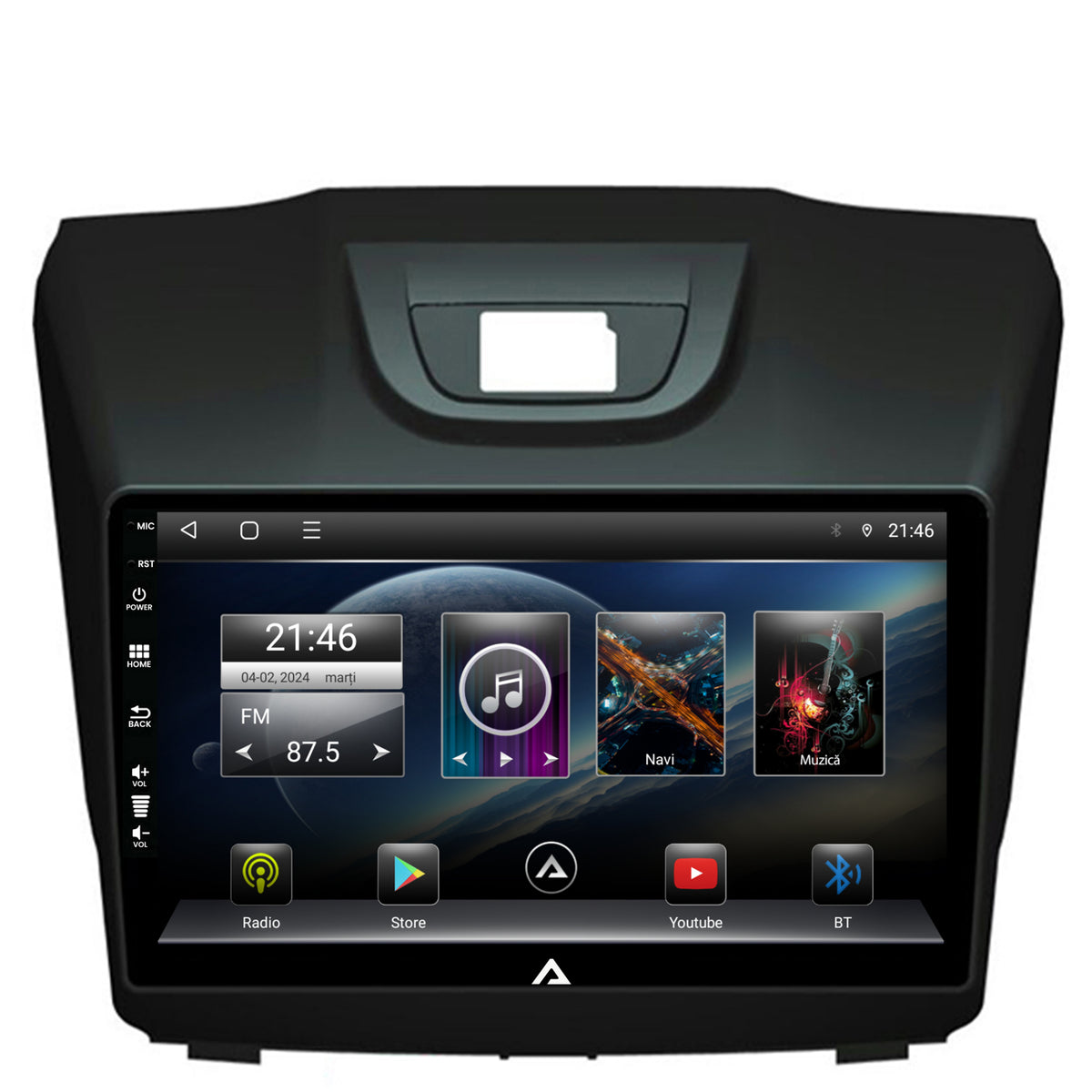 Navigatie Isuzu D-MAX (2015+), Android, E-Octacore / 2GB RAM + 32GB ROM, 9 Inch - AD-BGE9002+AD-BGRKIT311