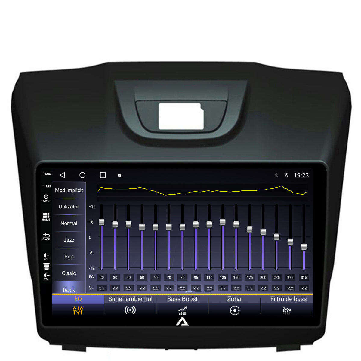 Navigatie Isuzu D-MAX (2015+), Android, A-Octacore / 4GB RAM + 64GB ROM, 9 Inch - AD-BGA9004+AD-BGRKIT311