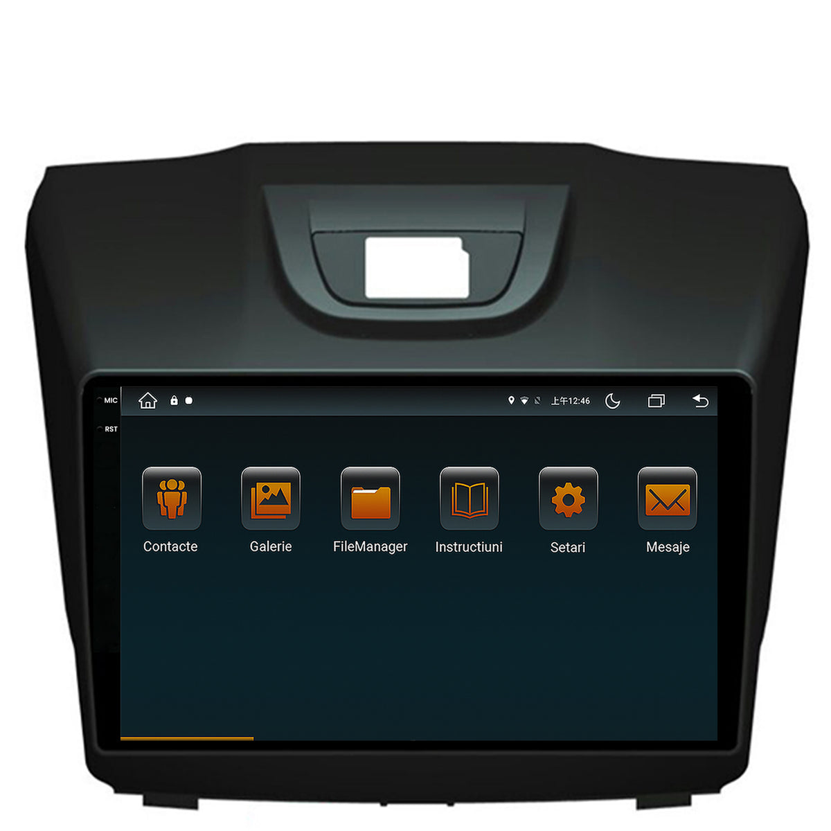 Navigatie Isuzu D-MAX (2015+), Android, V-Octacore / 4GB RAM + 64GB ROM, 9.5 Inch - AD-BGV9004+AD-BGRKIT311
