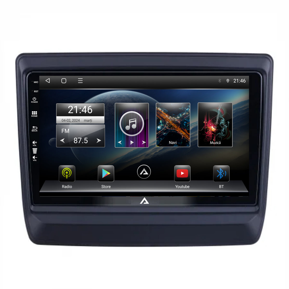 Navigatie Isuzu D-MAX (2020+), Android, P-Octacore / 2GB RAM + 32GB ROM, 9 Inch - AD-BGP9002+AD-BGRKIT316