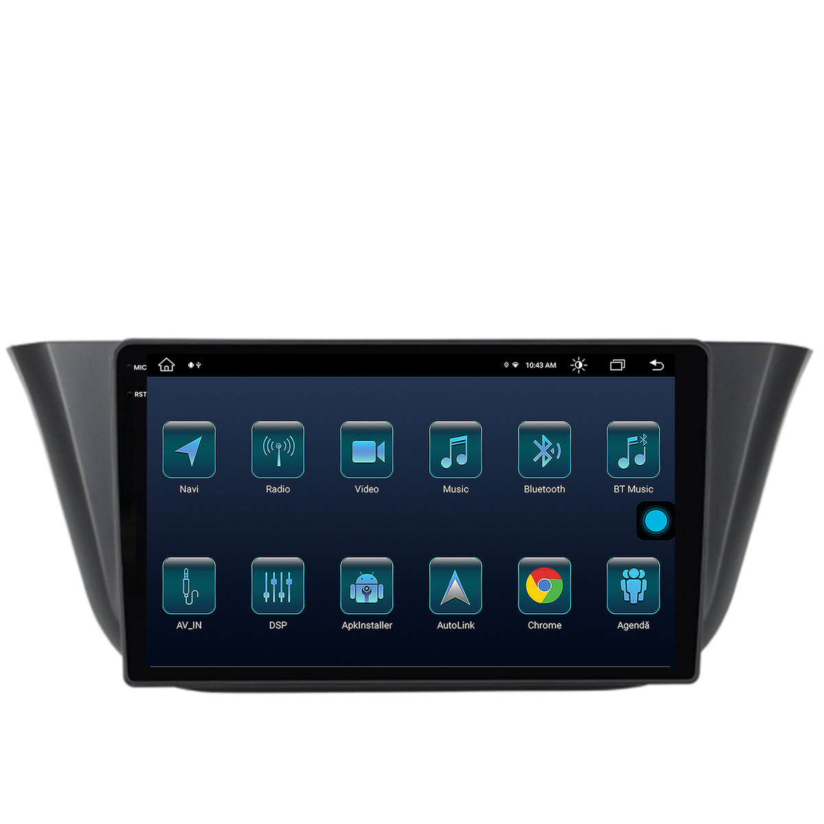 Navigatie Iveco Daily (2013+), Android, X-Octacore / 8GB RAM + 256GB ROM, 9.5 Inch - AD-BGX9008+AD-BGRKIT361