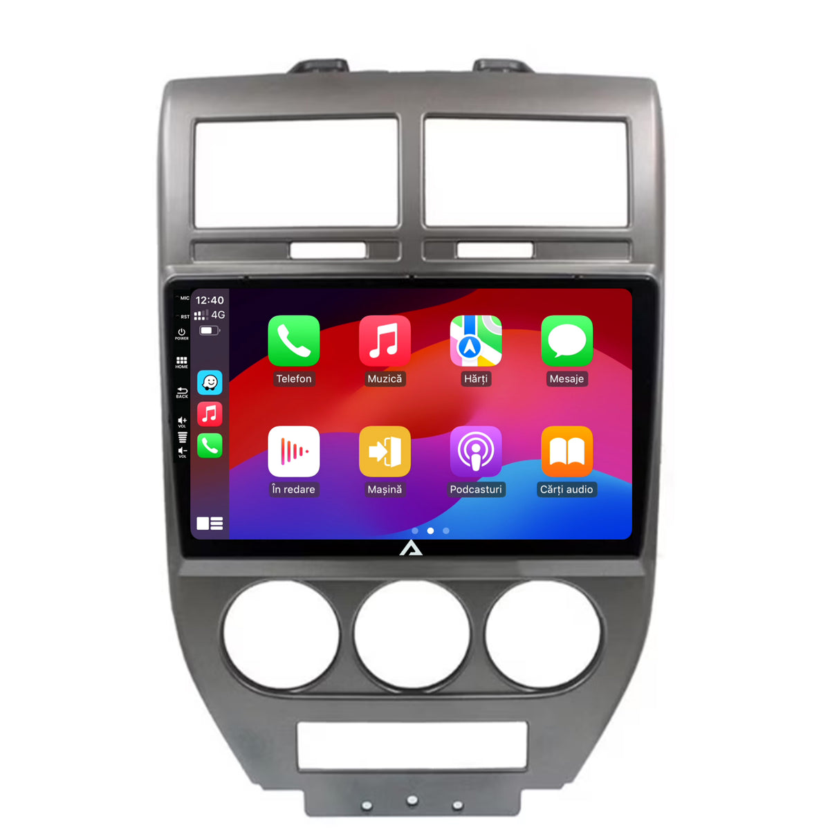 Navigatie Jeep Compass/Patriot (2006-2010), Android, E-Octacore / 2GB RAM + 32GB ROM, 10.1 Inch - AD-BGE10002+AD-BGRKIT295