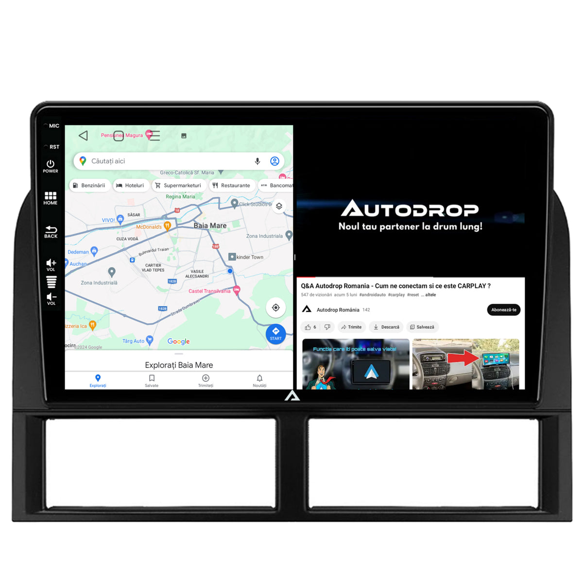Navigatie Jeep Grand Cherokee (1998-2004), Android, A-Octacore / 4GB RAM + 64GB ROM, 9 Inch - AD-BGA9004+AD-BGRKIT296
