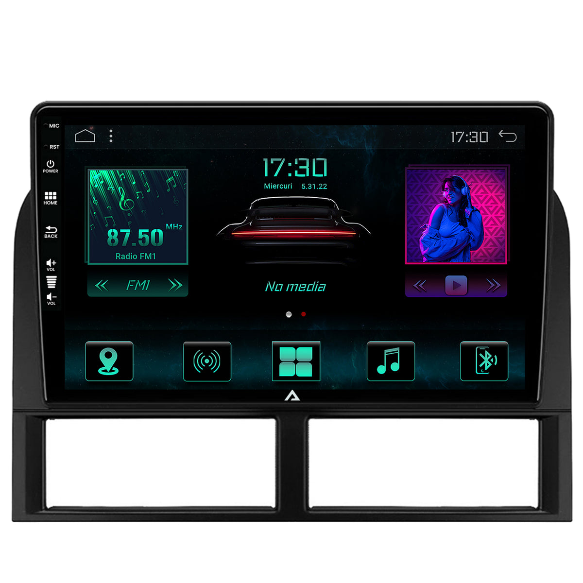 Navigatie Jeep Grand Cherokee (1998-2004), Android, A-Octacore / 4GB RAM + 64GB ROM, 9 Inch - AD-BGA9004+AD-BGRKIT296