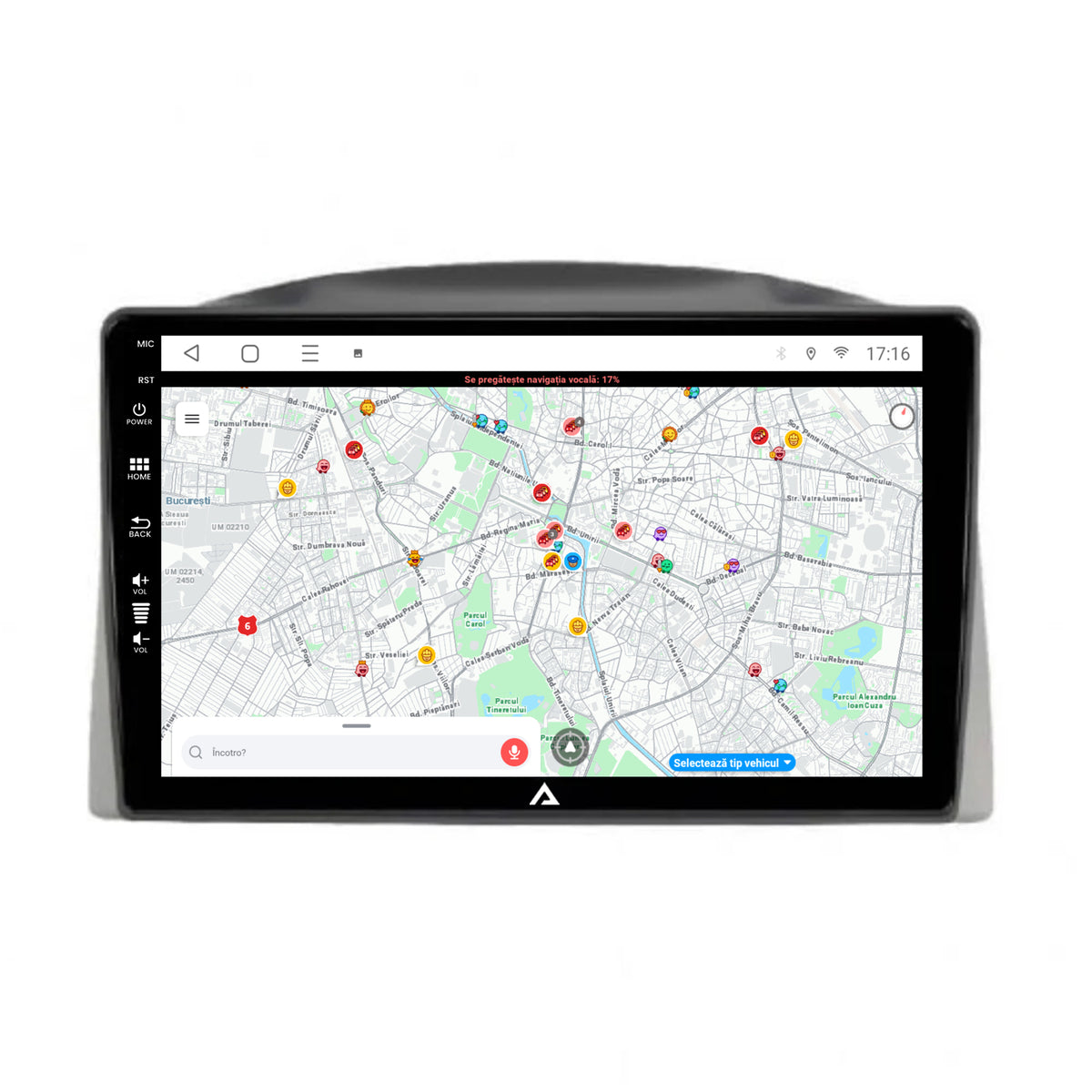Navigatie Jeep Grand Cherokee (2005-2007), Android, A-Octacore / 4GB RAM + 64GB ROM, 10.1 Inch - AD-BGA10004+AD-BGRKIT283