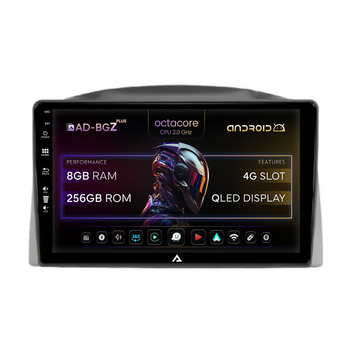 Navigatie Jeep Grand Cherokee (2005-2007), Android, Z-Octacore / 8GB RAM + 256GB ROM, 10.1 Inch - AD-BGZ10008+AD-BGRKIT283
