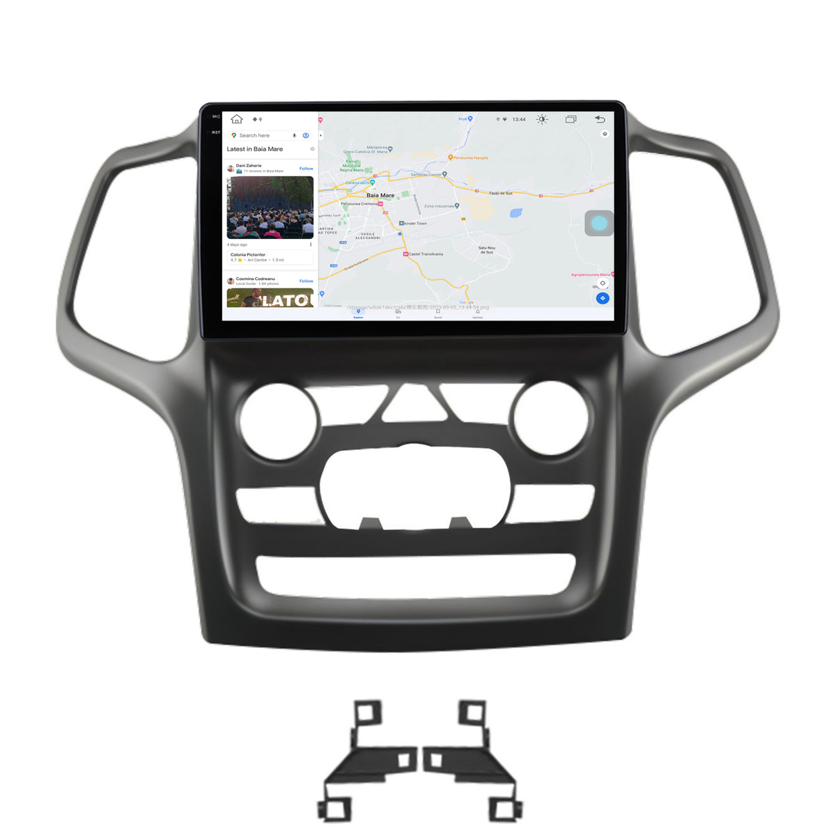 Navigatie Jeep Grand Cherokee (2014-2022), Android, X-Octacore / 8GB RAM + 256GB ROM, 9.5 Inch - AD-BGX9008+AD-BGRKIT272