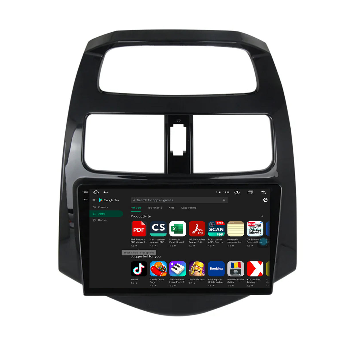 Navigatie Daewoo Matiz / Chevrolet Spark (2010-2014), Android, X-Octacore / 8GB RAM + 256GB ROM, 9.5 Inch - AD-BGX9008+AD-BGRKIT243