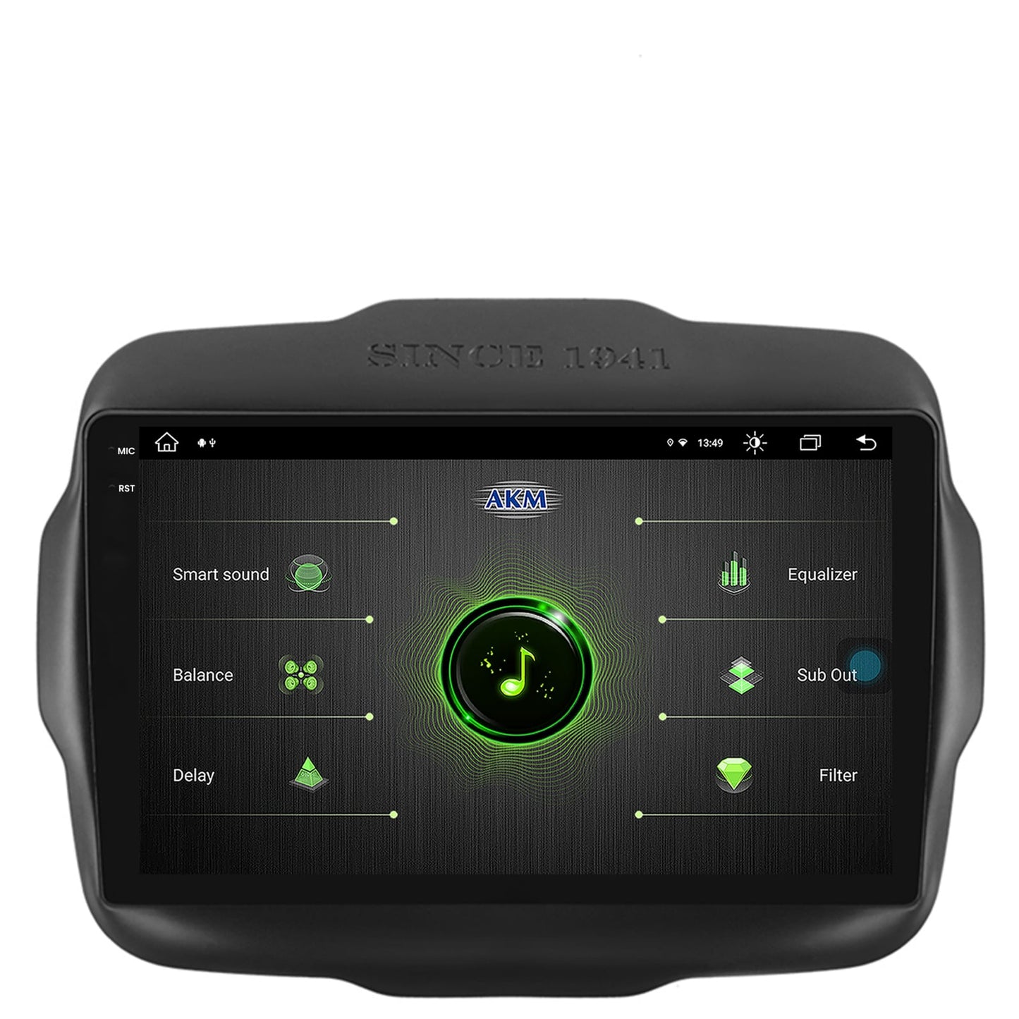 Navigatie Jeep Renegade (2014-2018), Android, X-Octacore / 8GB RAM + 256GB ROM, 9.5 Inch - AD-BGX9008+AD-BGRKIT286