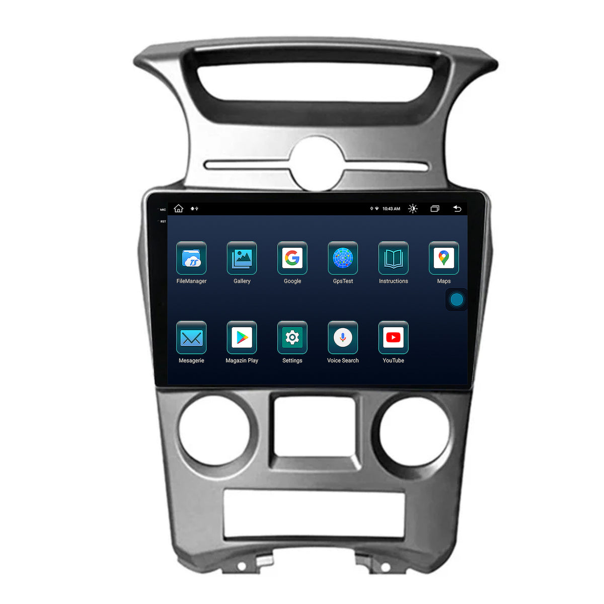 Navigatie Kia Carens (2007-2011), Android, X-Octacore / 8GB RAM + 256GB ROM, 9.5 Inch - AD-BGX9008+AD-BGRKIT209V2