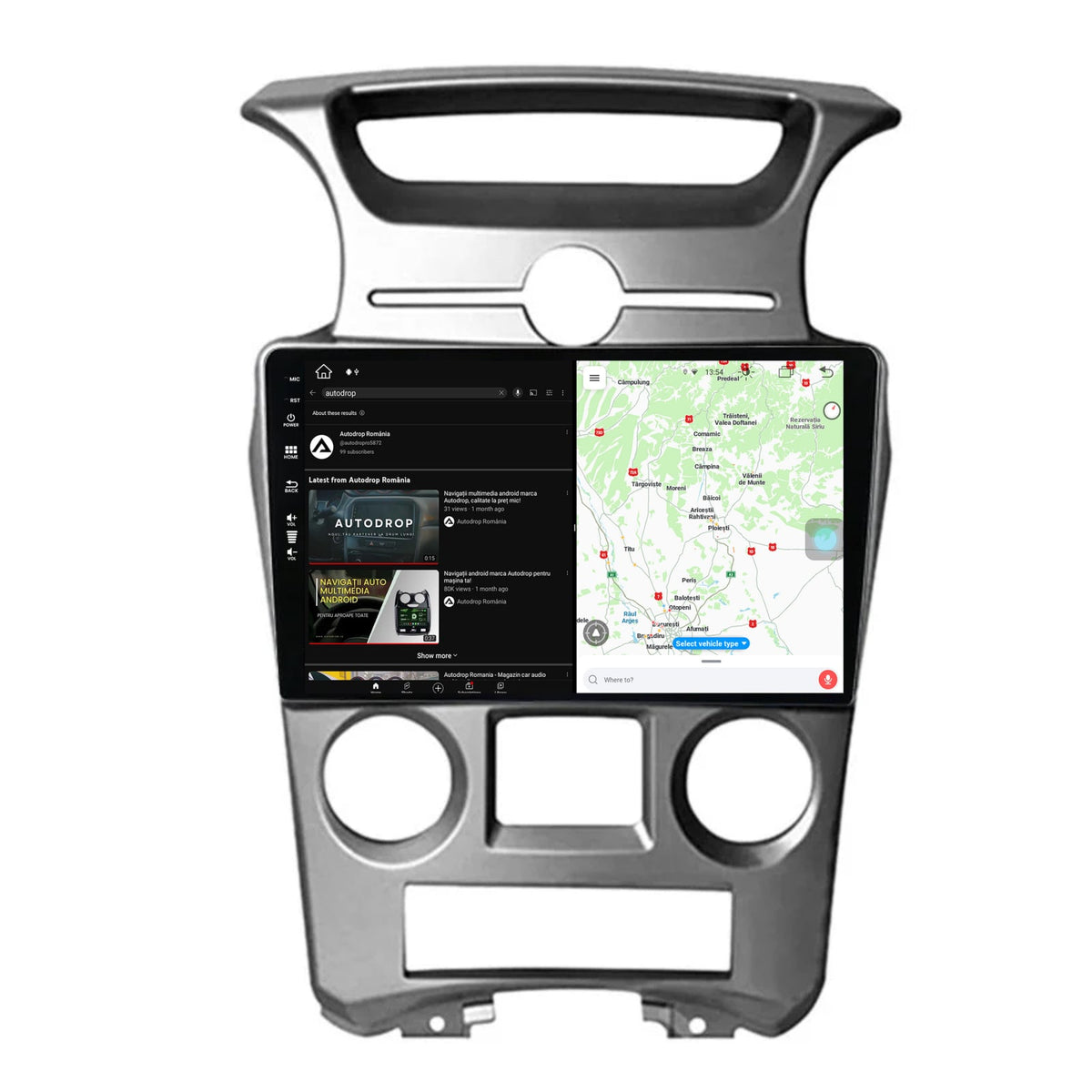 Navigatie Kia Carens (2007-2011), Android, Z-Octacore / 8GB RAM + 256GB ROM, 9 Inch - AD-BGZ9008+AD-BGRKIT209V2