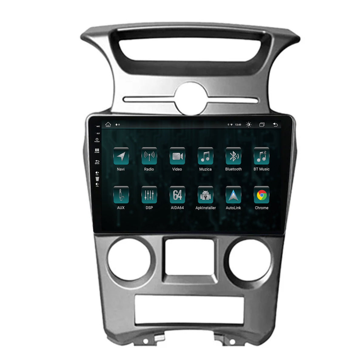 Navigatie Kia Carens (2007-2011), Android, Z-Octacore / 8GB RAM + 256GB ROM, 9 Inch - AD-BGZ9008+AD-BGRKIT209V2