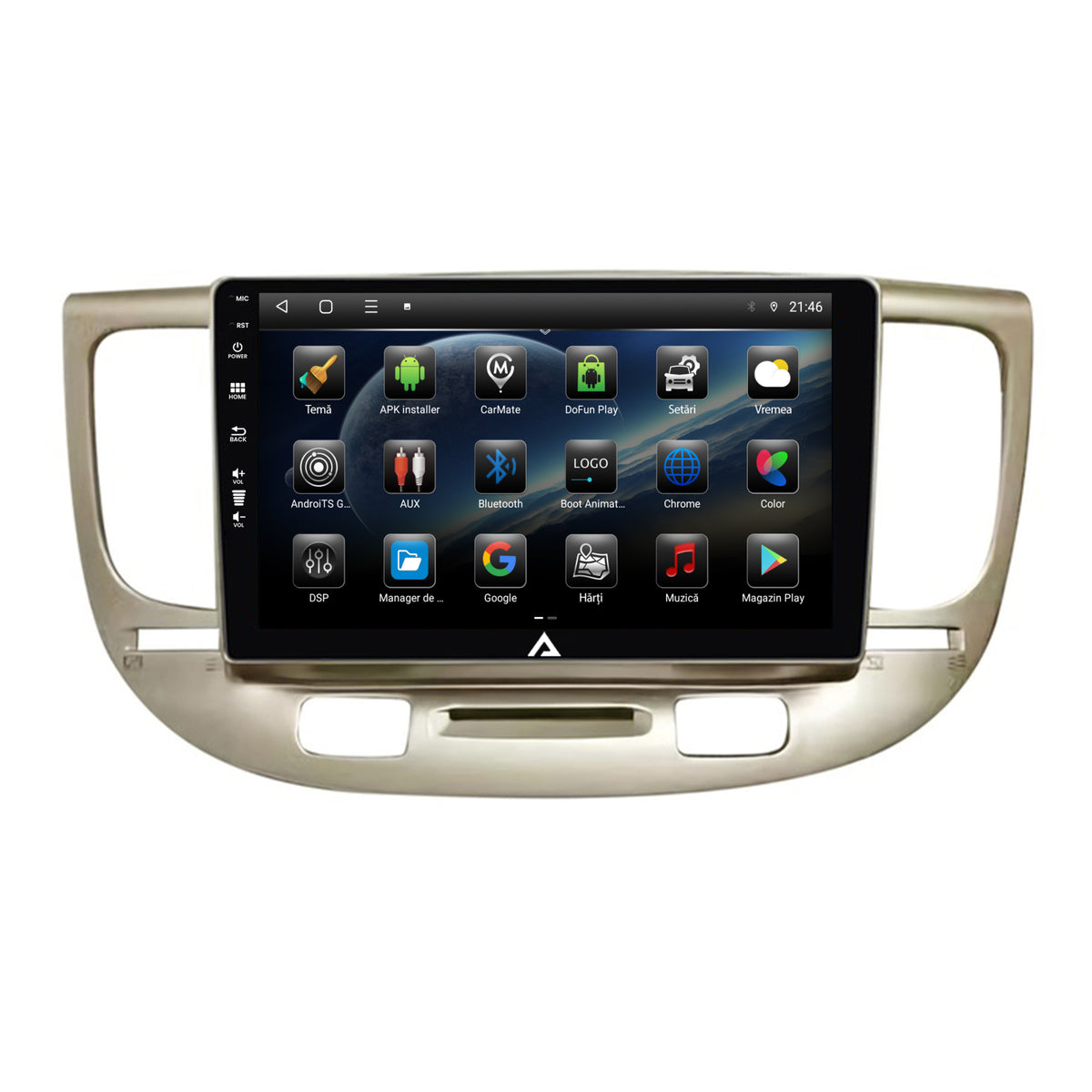 Navigatie Kia Rio (2006-2011), Android, E-Octacore / 2GB RAM + 32GB ROM, 9 Inch - AD-BGE9002+AD-BGRKIT232