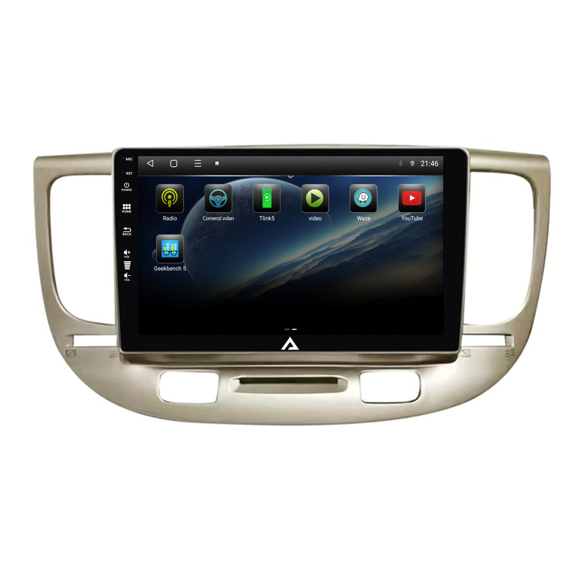 Navigatie Kia Rio (2006-2011), Android, P-Octacore / 2GB RAM + 32GB ROM, 9 Inch - AD-BGP9002+AD-BGRKIT232