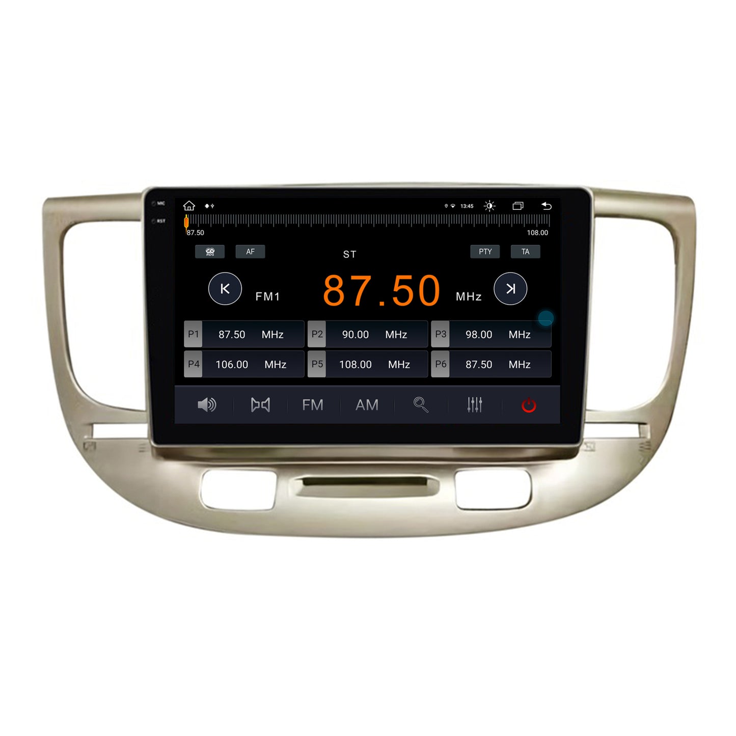 Navigatie Kia Rio (2006-2011), Android, V-Octacore / 4GB RAM + 64GB ROM, 9.5 Inch - AD-BGV9004+AD-BGRKIT232