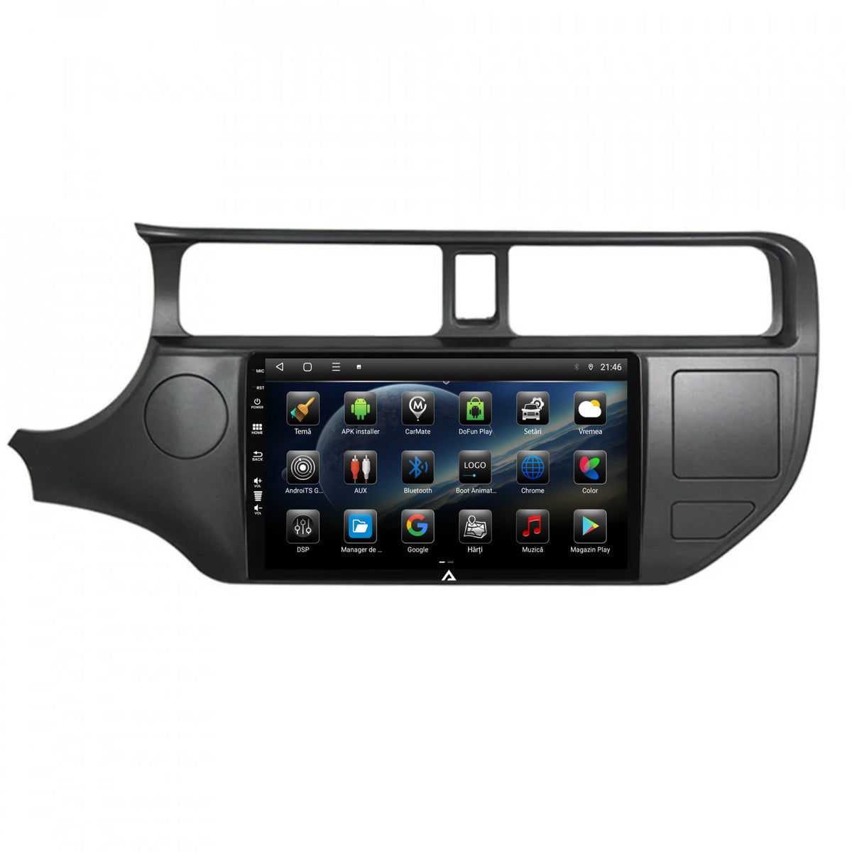 Navigatie Kia Rio (2011-2014), Android, E-Octacore / 2GB RAM + 32GB ROM, 9 Inch - AD-BGE9002+AD-BGRKIT226