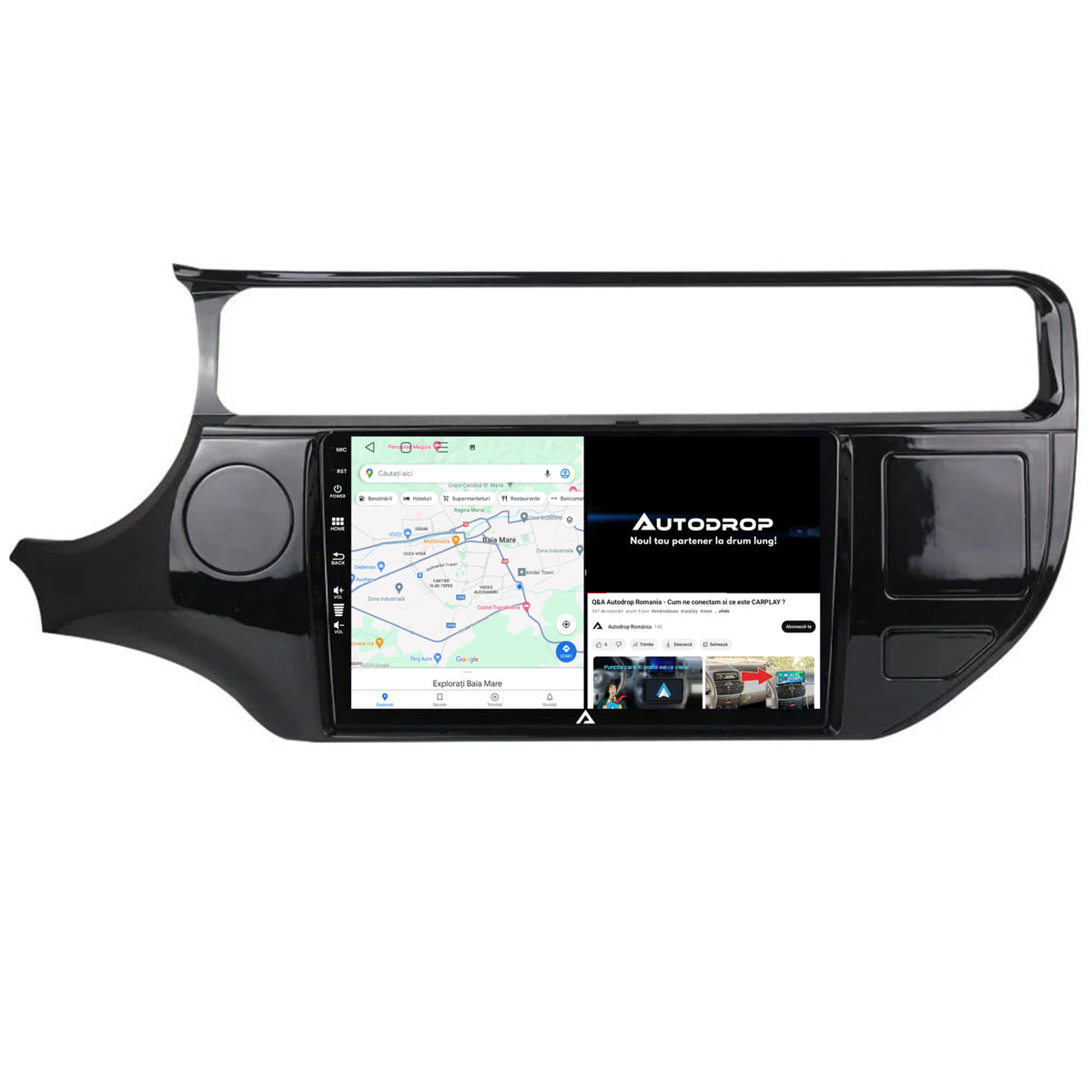 Navigatie Kia Rio (2014-2017), Android, E-Octacore / 2GB RAM + 32GB ROM, 9 Inch - AD-BGE9002+AD-BGRKIT228