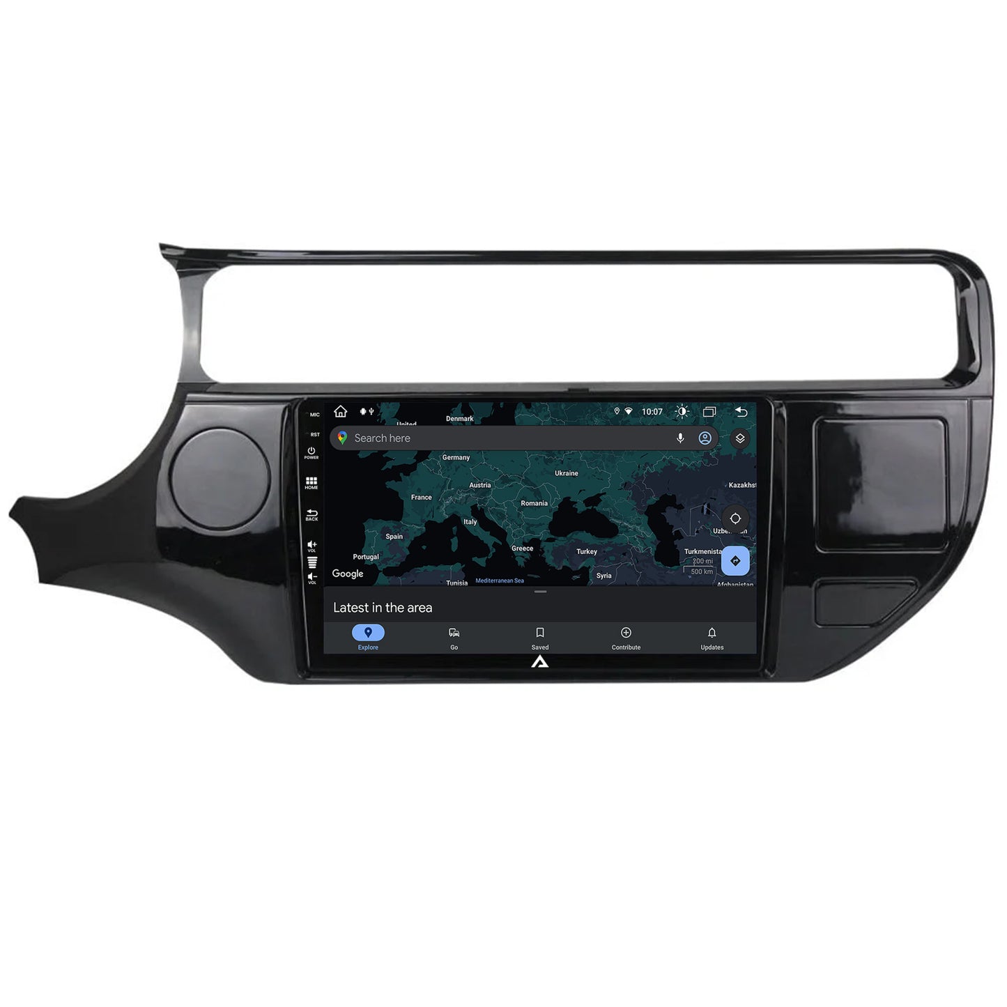 Navigatie Kia Rio (2014-2017), Android, Z-Octacore / 8GB RAM + 256GB ROM, 9 Inch - AD-BGZ9008+AD-BGRKIT228