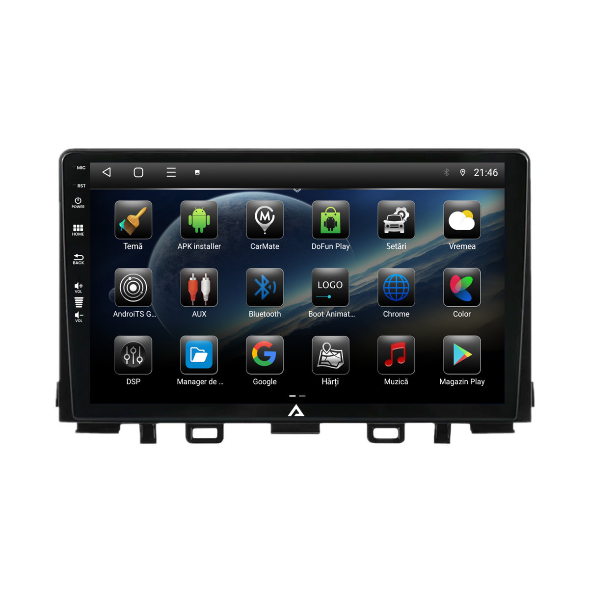 Navigatie Kia Rio (2017-2024), Android, E-Octacore / 2GB RAM + 32GB ROM, 9 Inch - AD-BGE9002+AD-BGRKIT222