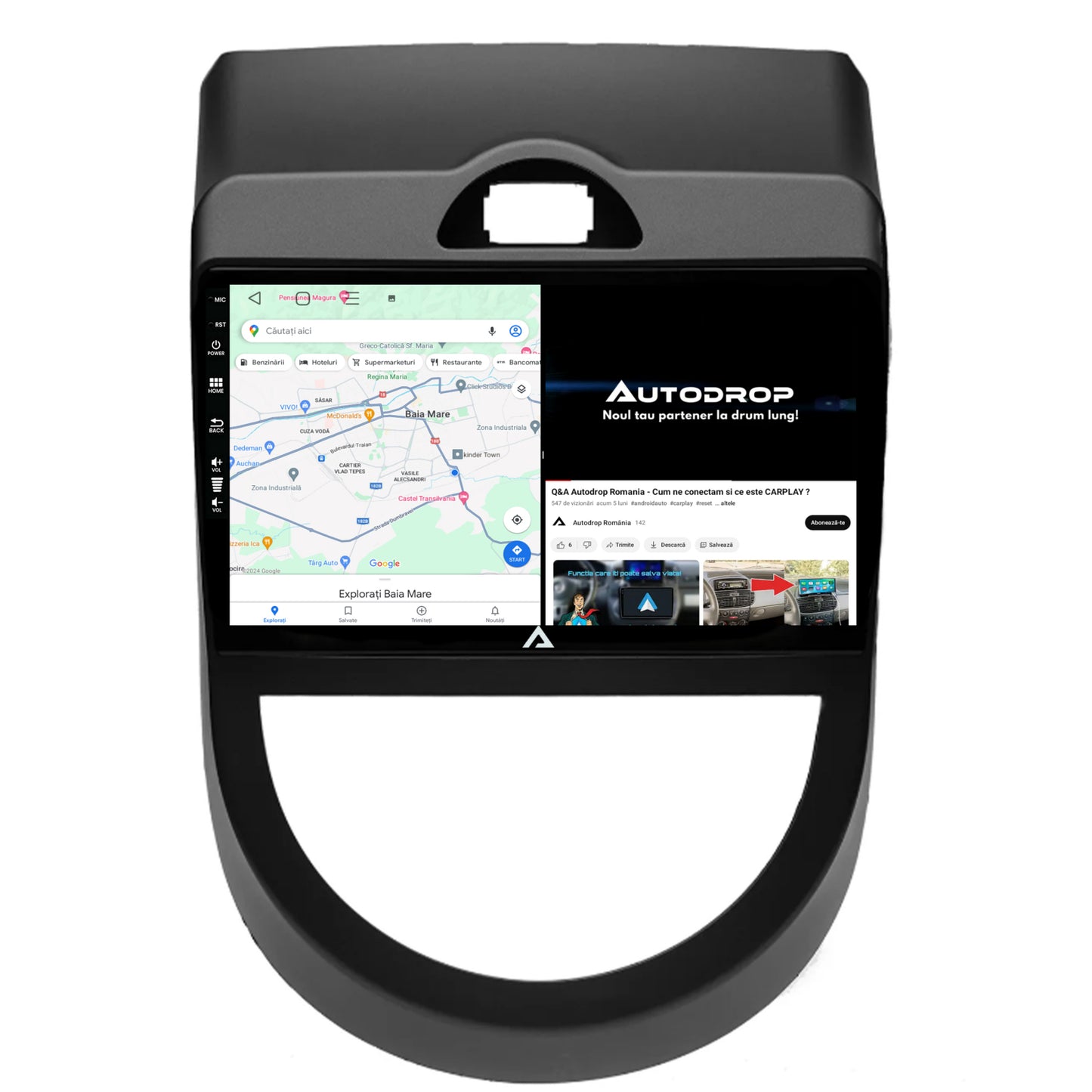 Navigatie Kia Soul (2009-2013), Android, P-Octacore / 2GB RAM + 32GB ROM, 9 Inch - AD-BGP9002+AD-BGRKIT215V2