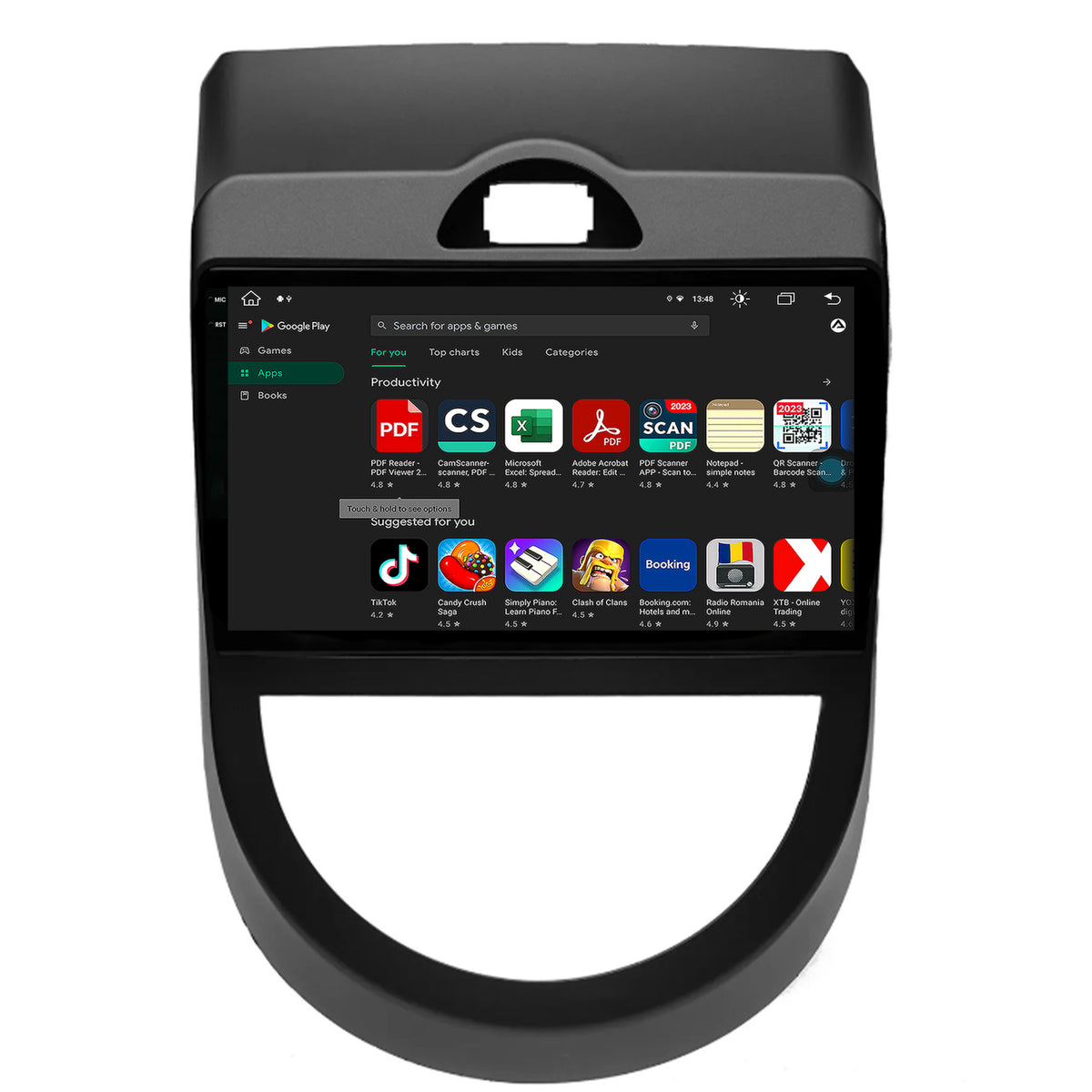 Navigatie Kia Soul (2009-2013), Android, V-Octacore / 4GB RAM + 64GB ROM, 9.5 Inch - AD-BGV9004+AD-BGRKIT215V2