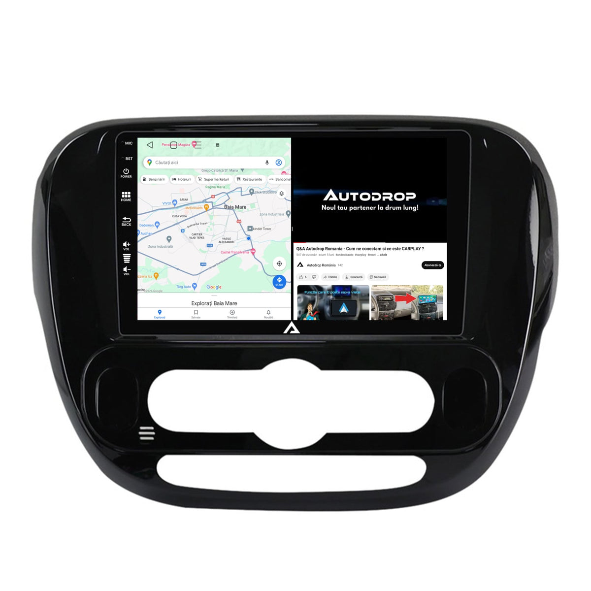 Navigatie Kia Soul (2014-2019), Android, A-Octacore / 4GB RAM + 64GB ROM, 9 Inch - AD-BGA9004+AD-BGRKIT233V2